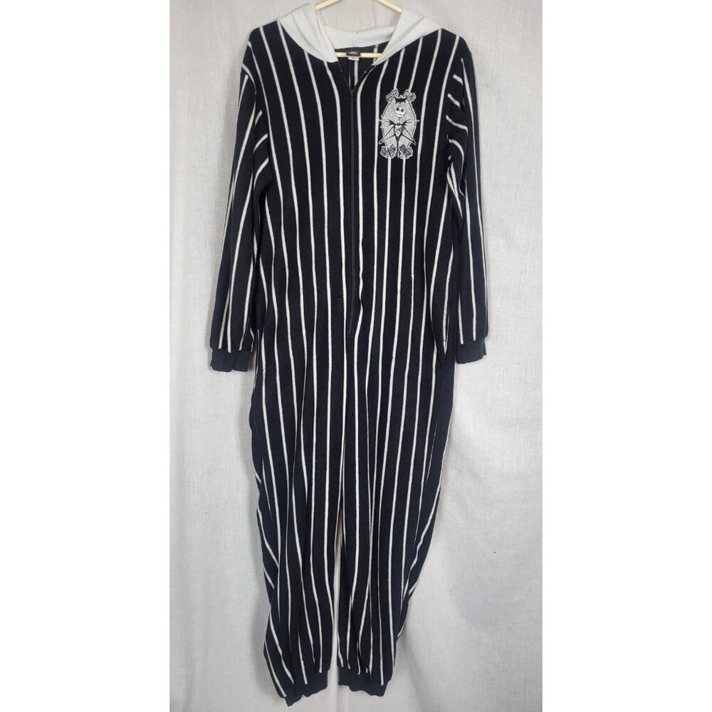 Disney Nightmare Before Christmas Jack Skellington Unisex Pajamas Sz L One piece